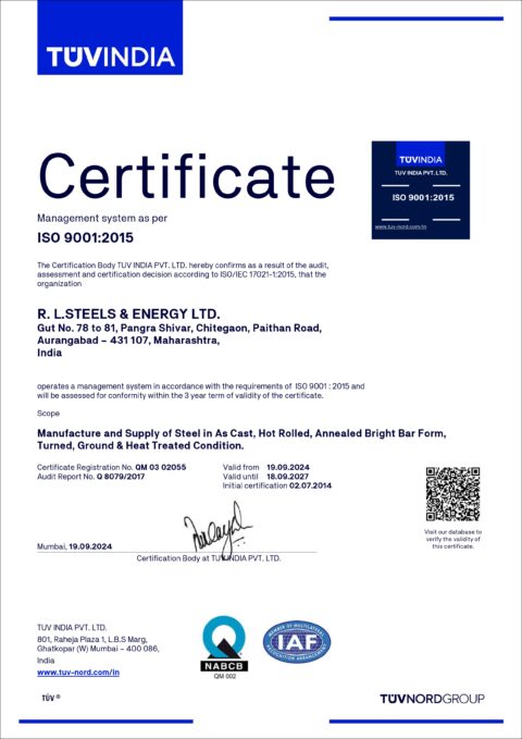 Certification